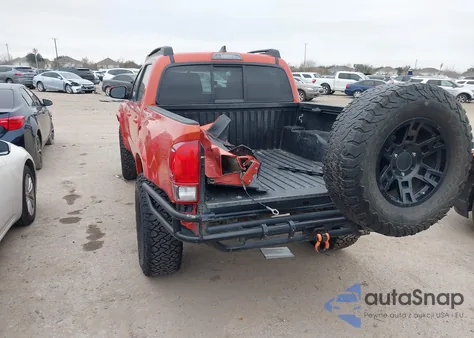 2016 Toyota Tacoma Double Cab from USA, damaged, VIN 5TFCZ5AN7GX026607